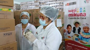 SUPERVICIÓN Y DISTRIBUCIÓN DEL PROGRAMA NACIONAL DE ALIMENTACIÓN ESCOLAR WASI MIKUNA Y PROGRAMA DE COMPLEMENTACIÓN ALIMENTARIA.